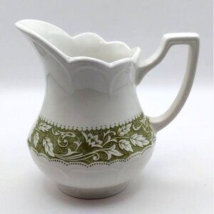 Vintage J & G Meakin Royal Staffordshire Heirloom Ironstone Creamer England